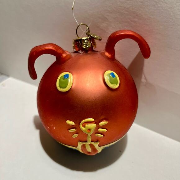 Department 56 vintage blown glass dog ornaments NWOT - Picture 2 of 12